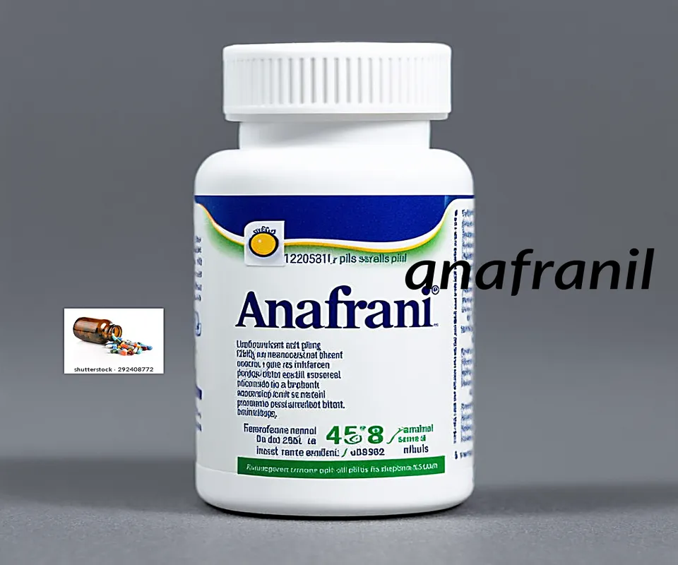 Precio de anafranil